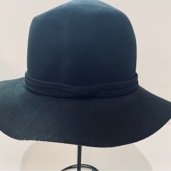 Maje 100% wool fedora hat with rope detail band - Picture 5 of 8